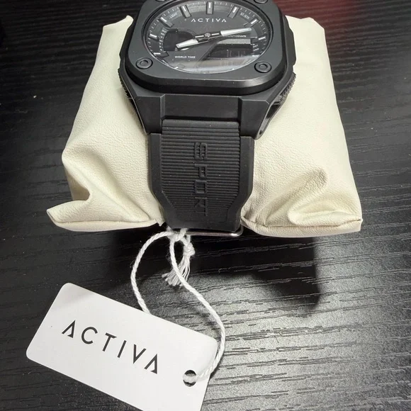 Activa X Invicta Men's Digital Watch - 44.8mm, Black (ACW2328-004)